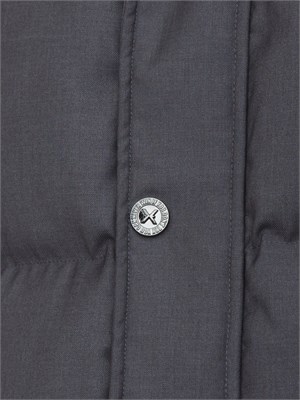 Giubbino con cappuccio Richmond X uomo in tessuto grigio antracite in UOMO