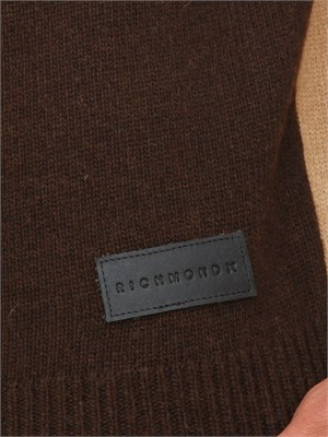 Maglia dolcevita Richmond X uomo in lana multicolor in UOMO