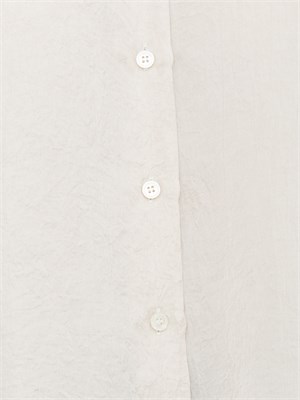 MARELLA Camicia Maerlla in tessuto avorio effetto crespo relaxed fit in DONNA