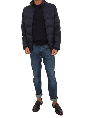 Piumino blu Armani Exchange regular fit in UOMO