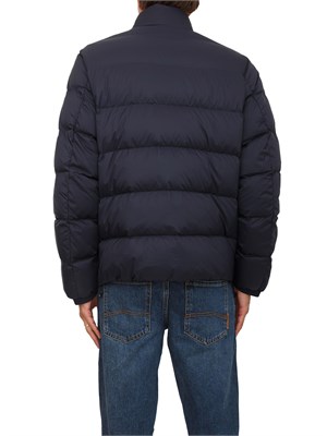 Piumino blu Armani Exchange regular fit in UOMO