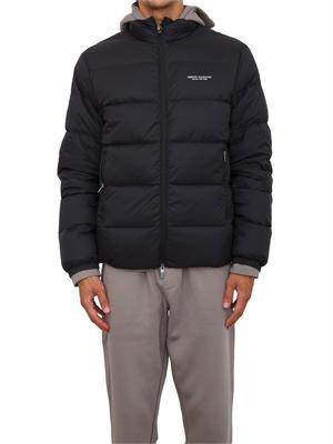 Piumino nero Armani Exchange regular fit in UOMO