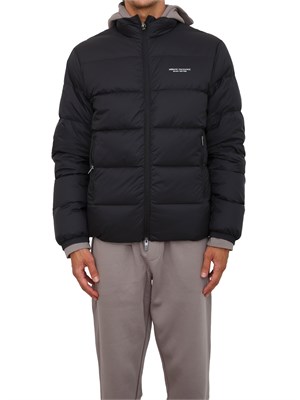 Piumino nero Armani Exchange regular fit in UOMO