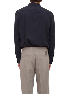 Camicia blu Armani Exchange in UOMO