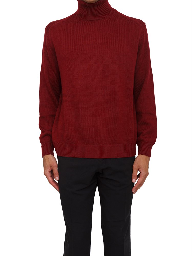 Dolcevita bordeaux Armani Exchange in misto lana