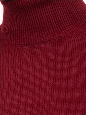 Dolcevita bordeaux Armani Exchange in misto lana in UOMO