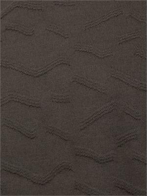 Maglione verde Armani Exchange texture ondulata in UOMO