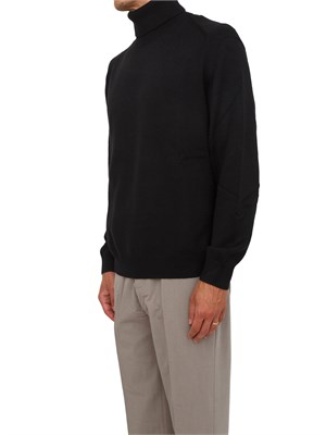 Dolcevita nero Armani Exchange in misto lana in UOMO