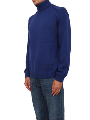 Dolcevita blu Armani Exchange in misto lana in UOMO