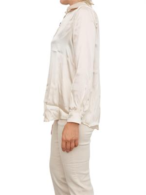 Camicia Marella in raso di misto seta cipria in DONNA