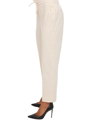 Pantaloni donna Circolo 1901 in lana vergine crema in DONNA