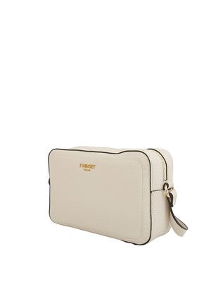 TWIN-SET Borsa a tracolla Twinset in ecopelle beige in DONNA