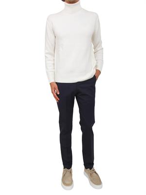 Pantaloni uomo PT Torino in lana four season blu in UOMO