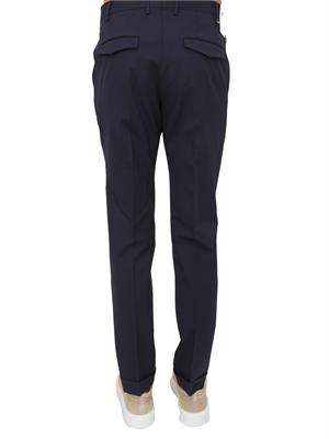 Pantaloni uomo PT Torino in lana four season blu in UOMO