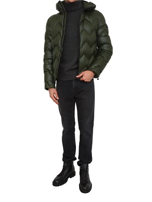 Maglia a collo alto Peline 02 Peuterey uomo in misto lana yak grigio in UOMO