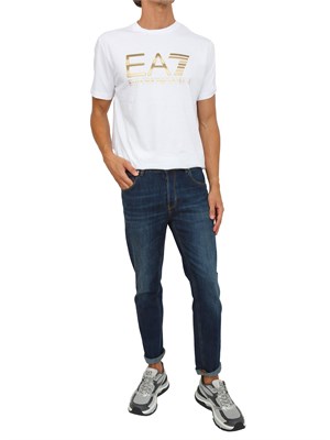 Jeans Relax PT Torino uomo in denim loose fit tapered in UOMO