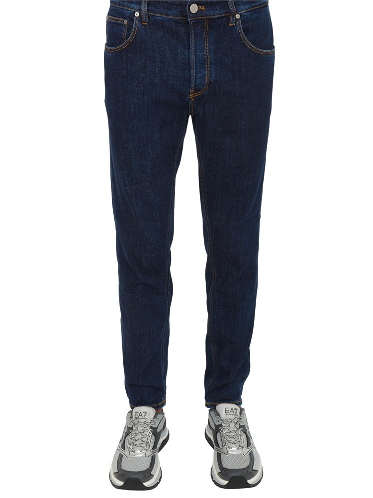 Jeans Relax PT Torino uomo in denim loose fit tapered