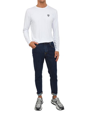 Jeans Relax PT Torino uomo in denim loose fit tapered in UOMO