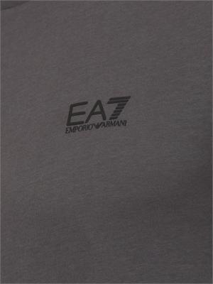 EA7 EMPORIO ARMANI T-shirt  grigio EA7 Core Identity in cotone Pima in UOMO