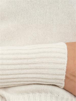 Maglia Marella in misto cashmere e viscosa beige in DONNA