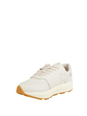 Sneakers uomo Etro in suede e tessuto jacquard Paisley bianco in UOMO