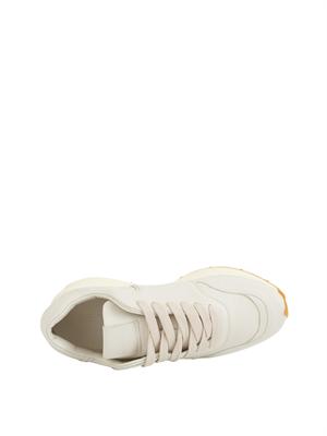 Sneakers uomo Etro in suede e tessuto jacquard Paisley bianco in UOMO