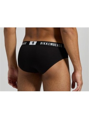 Pack 2 slip Bikkembergs in cotone ocean in UOMO