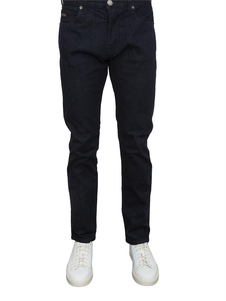 Jeans J45 Emporio Armani uomo regular fit in denim lavaggio classico