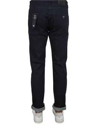 Jeans J45 Emporio Armani uomo regular fit in denim lavaggio classico in UOMO