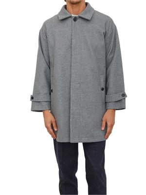 Cappotto uomo Richmond X in misto lana grigia in UOMO