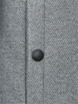 Cappotto uomo Richmond X in misto lana grigia in UOMO