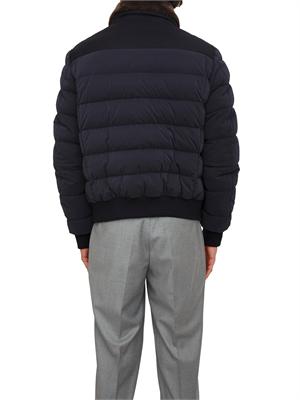 Giubbino Moorer uomo Fantoni in tessuto idrorepellente blu in UOMO