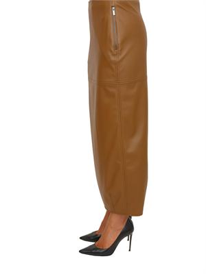 Gonna a tubino Max Mara MM effetto nappa cuoio in DONNA