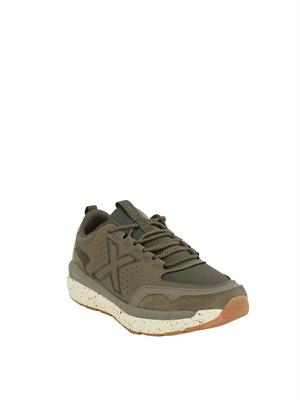 Sneakers Munich Kava 25 in pelle verde in UOMO