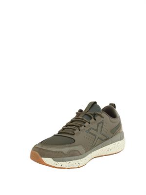 Sneakers Munich Kava 25 in pelle verde in UOMO