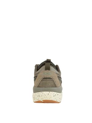 Sneakers Munich Kava 25 in pelle verde in UOMO