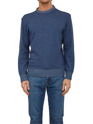 Maglia uomo Paul & Shark in lana blu trattata in UOMO