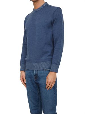 Maglia uomo Paul & Shark in lana blu trattata in UOMO