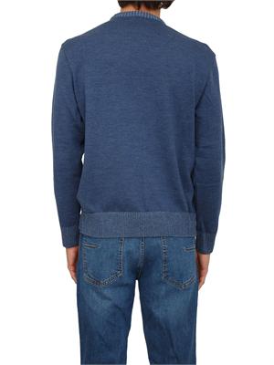 Maglia uomo Paul & Shark in lana blu trattata in UOMO