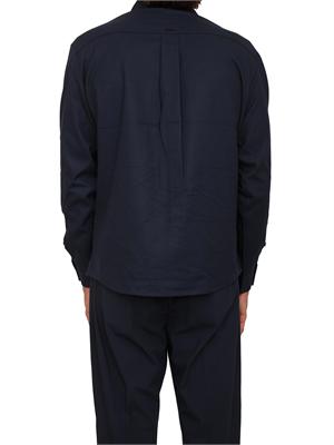 Camicia Antony Morato relaxed fit in misto viscosa blu dal tocco caldo in UOMO
