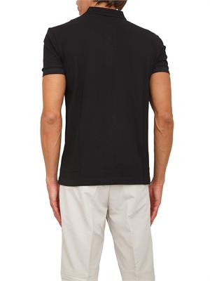 Polo Boss uomo in cotone nero in UOMO