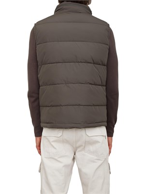 Gilet Antony Morato in tessuto tecnico verde con eco-imbottitura DuPont Sorona in UOMO
