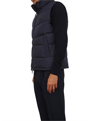 Gilet Antony Morato in tessuto tecnico blu con eco-imbottitura DuPont Sorona in UOMO