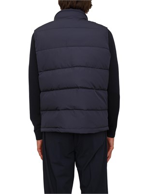 Gilet Antony Morato in tessuto tecnico blu con eco-imbottitura DuPont Sorona in UOMO