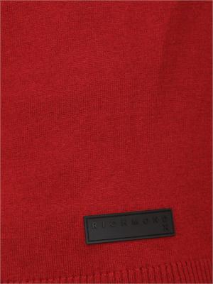 Maglia polo Richmond X uomo in misto lana rossa in UOMO