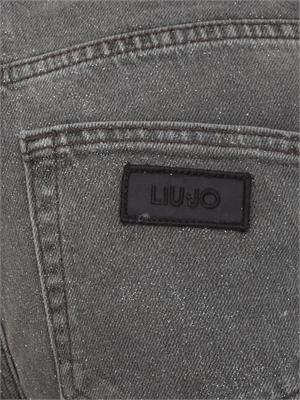 Jeans Liu Jo donna in denim grigio con glitter in DONNA