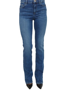 Jeans bottom up Liu Jo donna in denim blu in DONNA