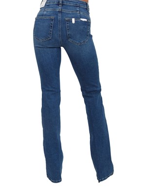 Jeans bottom up Liu Jo donna in denim blu in DONNA