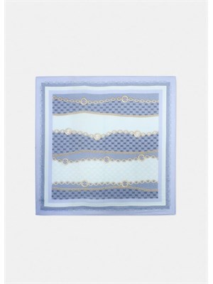 Foulard Liu Jo lilla stampa grafica logo monogram in DONNA