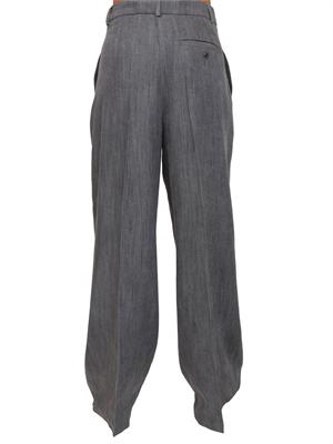 Pantaloni a palazzo Liu Jo donna in lyocell grigio in DONNA